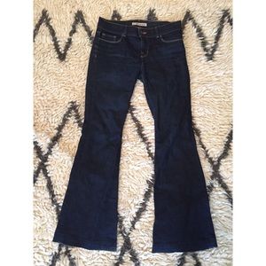 J Brand Dark Denim Bell Bottoms